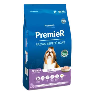 Racao Premier Racas Especificas Shih Tzu Adultos 7.5kg lateral